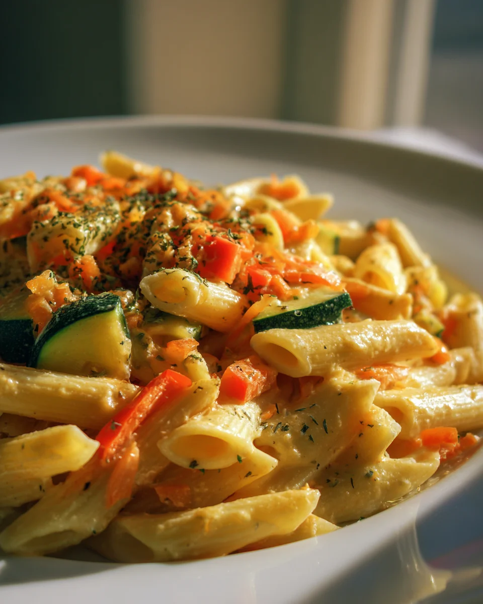 Schnelles & Einfaches Nudelgemüse Rezept – Lecker & Frisch!