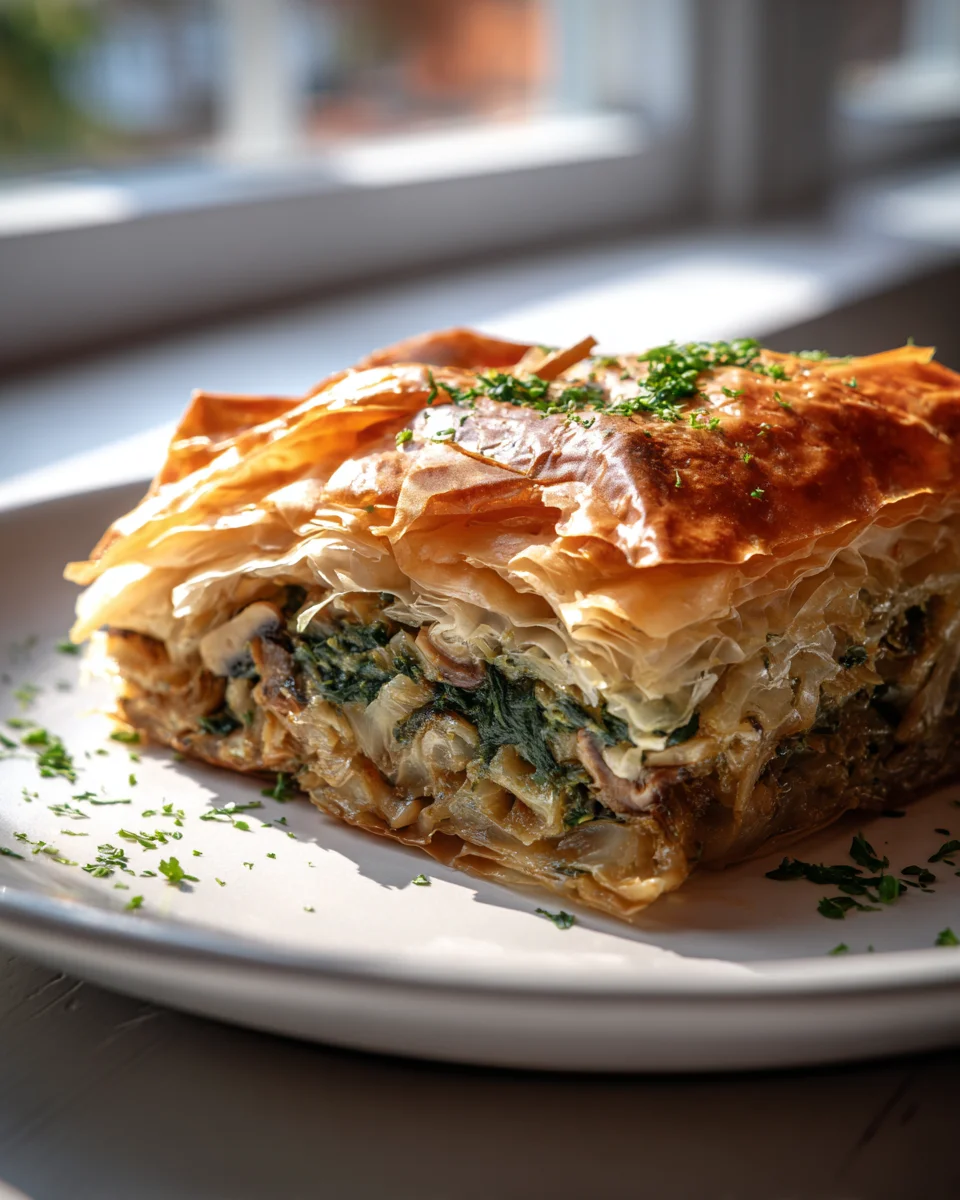 Rezept: Spinat-Pilz Börek – Alkoholfreier Genuss!