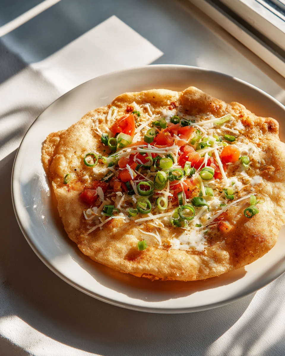 Knusprige Heissluftfritteuse Langos: Schnell & einfach gemacht.