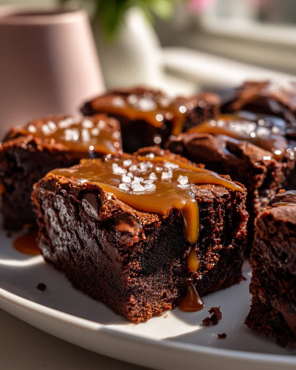 Saftige Salted Caramel Brownies – Dein neues Lieblingsrezept!