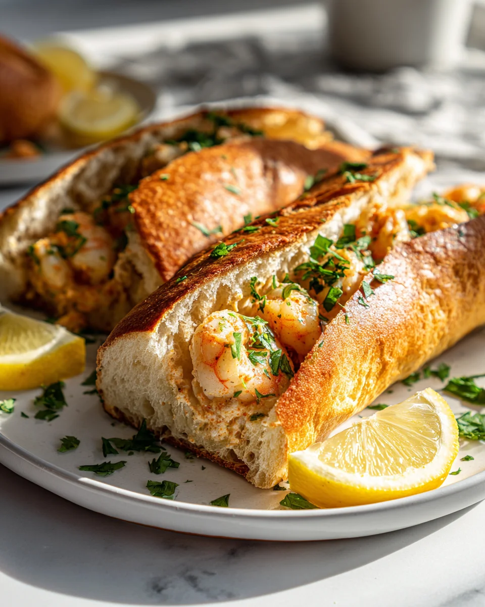 Knoblauchbutter-Garnelen Baguettes: Dein neues Lieblingsessen!