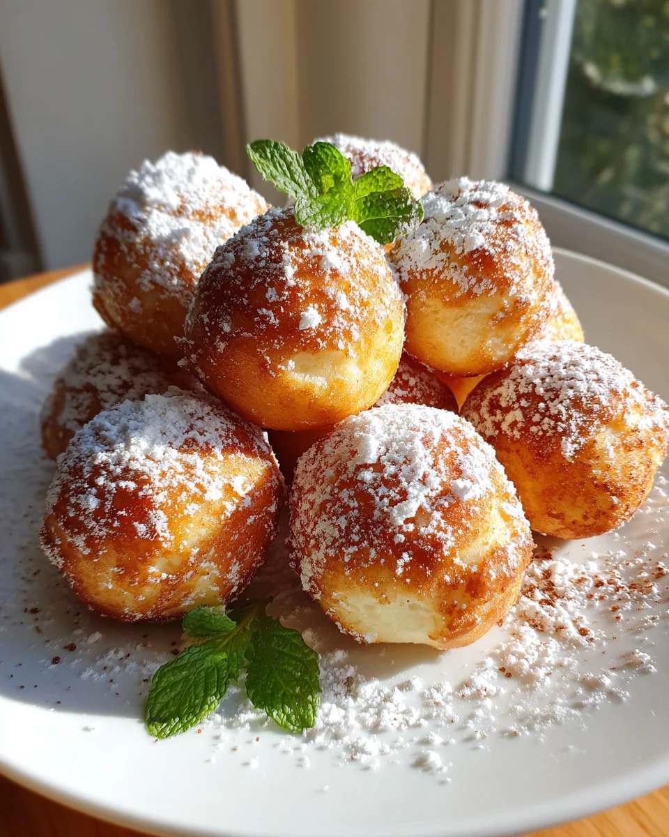 Zimt Zucker Quarkbällchen: Blitzschnell, süß & unwiderstehlich