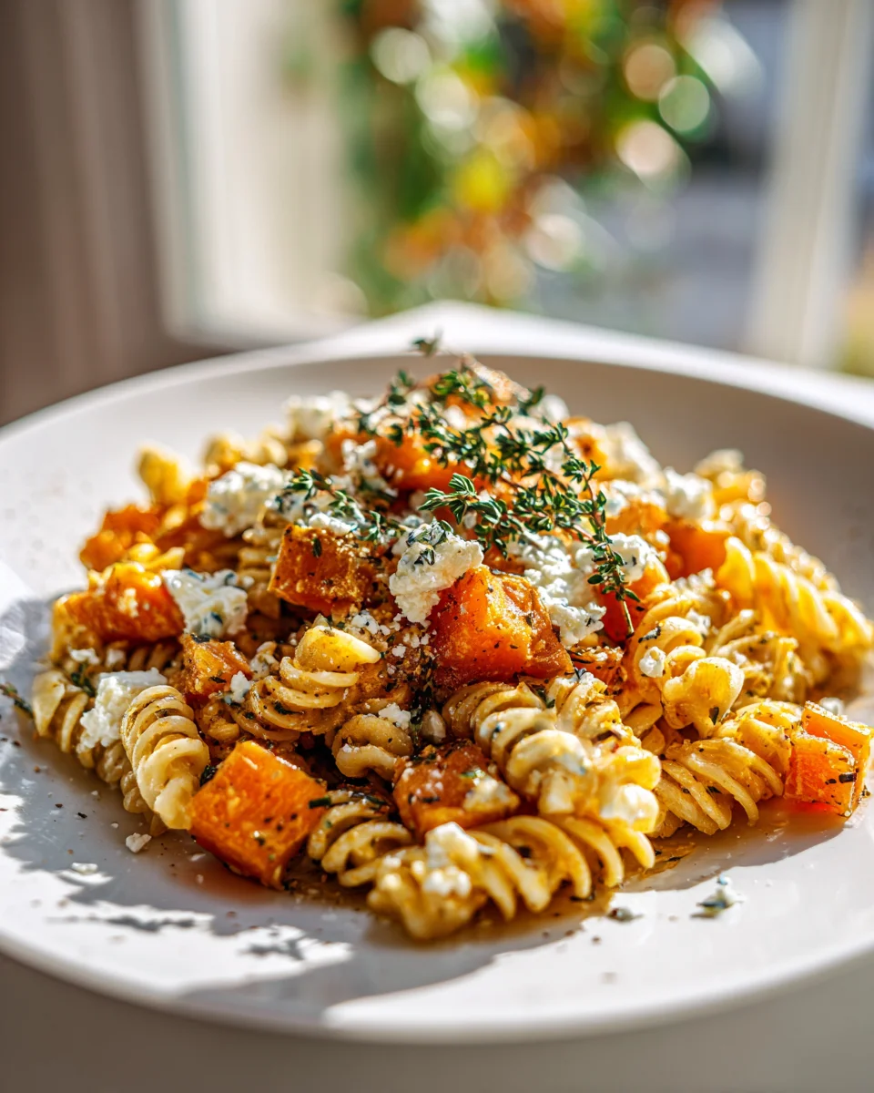 Kürbis Feta Pasta: Dein einfaches & unglaublich leckeres Rezept!