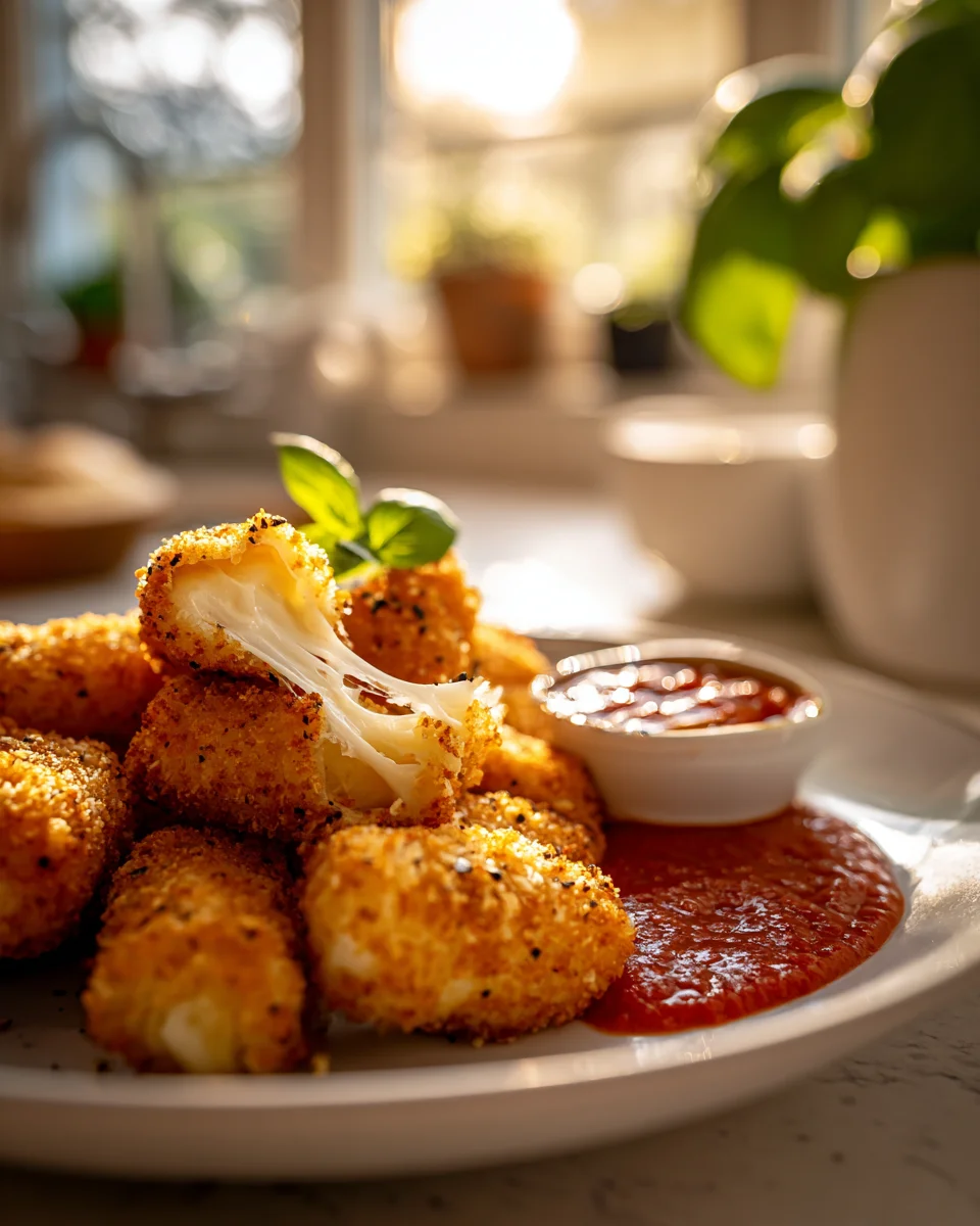 Air Fryer Mozzarella Sticks: Knusprig & Schnell gemacht!