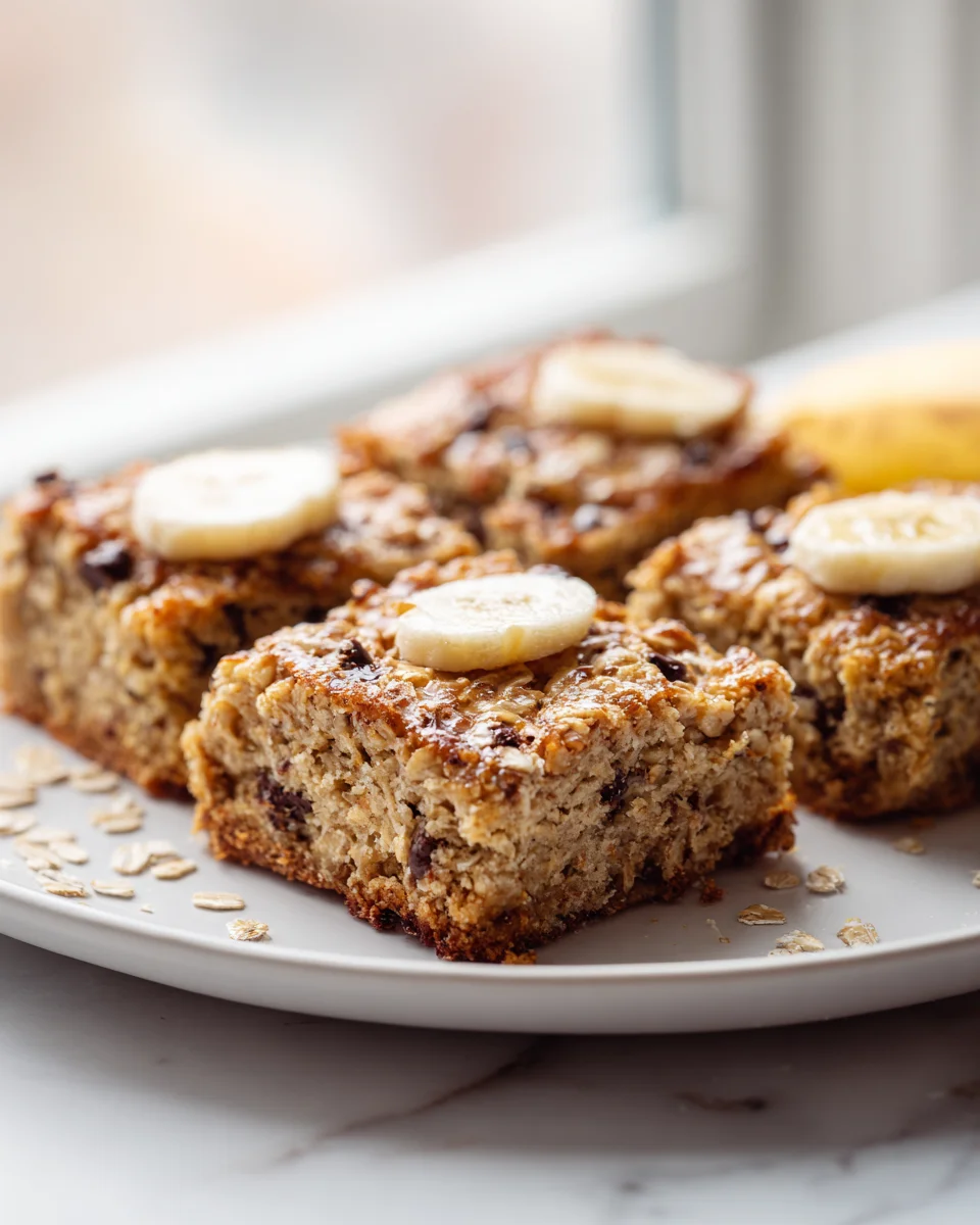 Unwiderstehliche Bananen-Haferriegel: Gesund snacken!