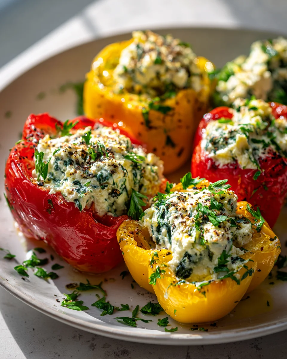 Rezept: Cremige Hüttenkäse-Paprika – Schnell, Gesund & Lecker!