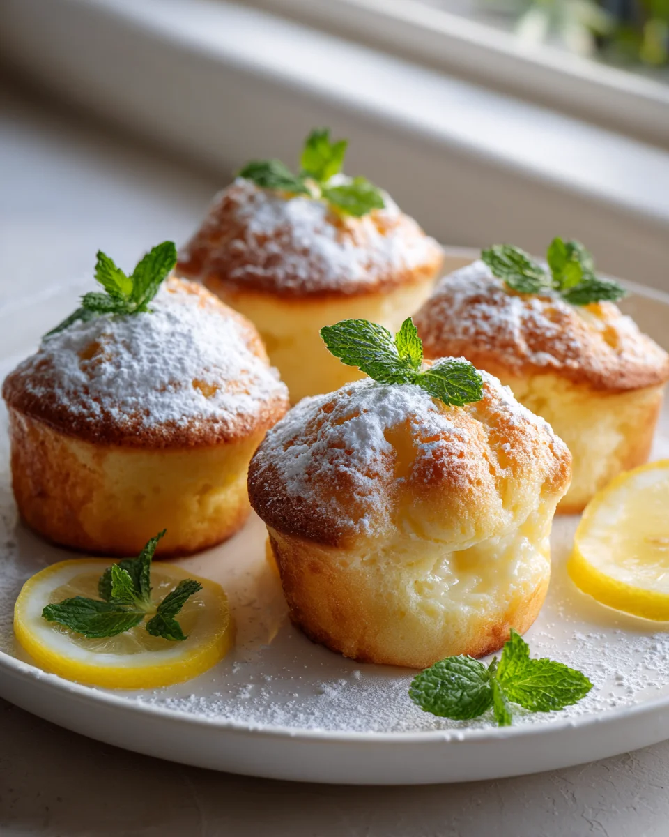 Leichte Zitronen-Quark-Küchlein: Schnell gebacken, himmlisch!