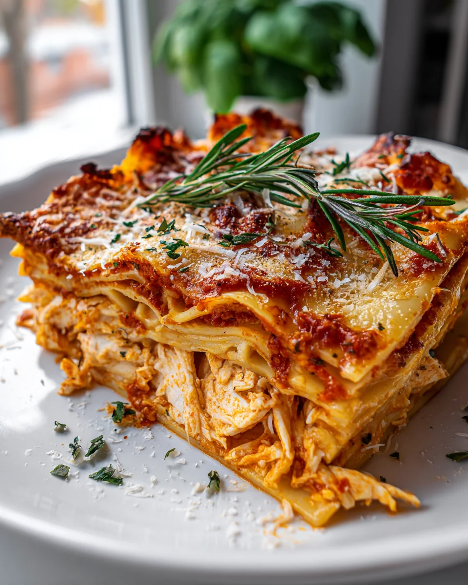 Saftige Hähnchen Lasagne Rezept: Schnell & unwiderstehlich
