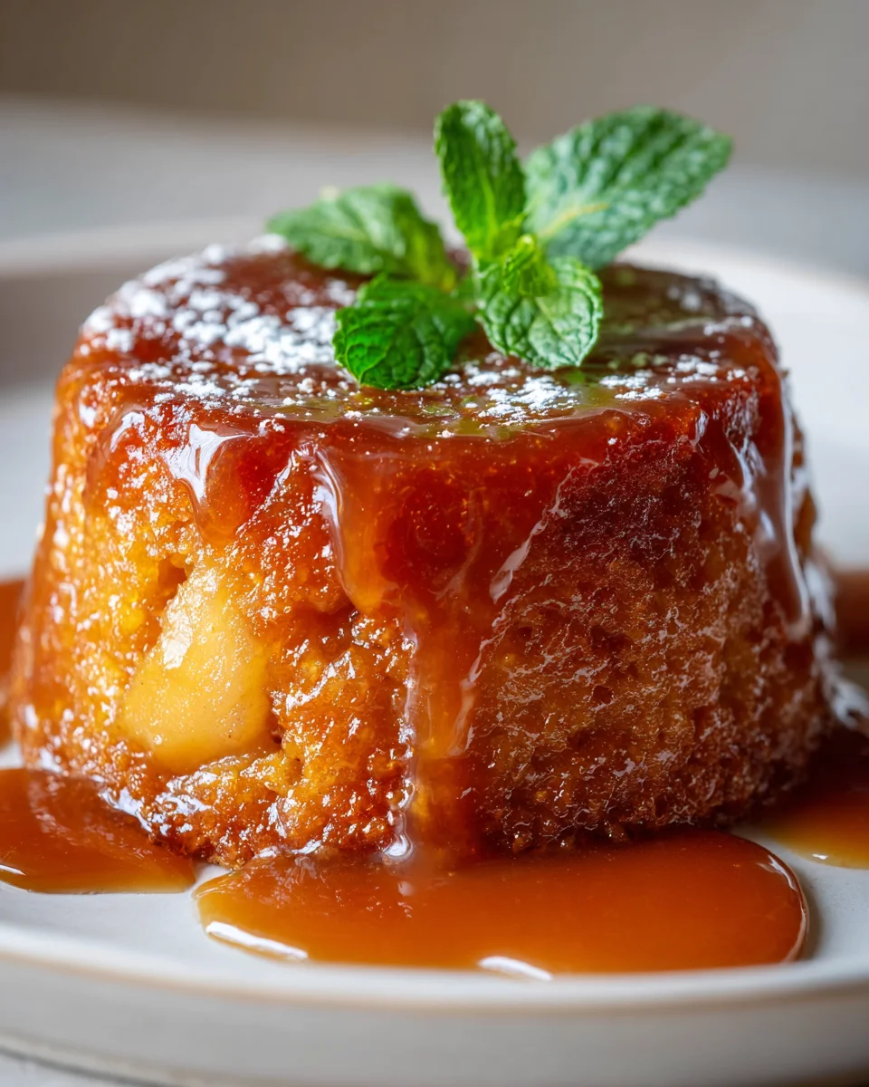 Rezept: Klebriger Apfel-Toffee-Pudding – einfach lecker!