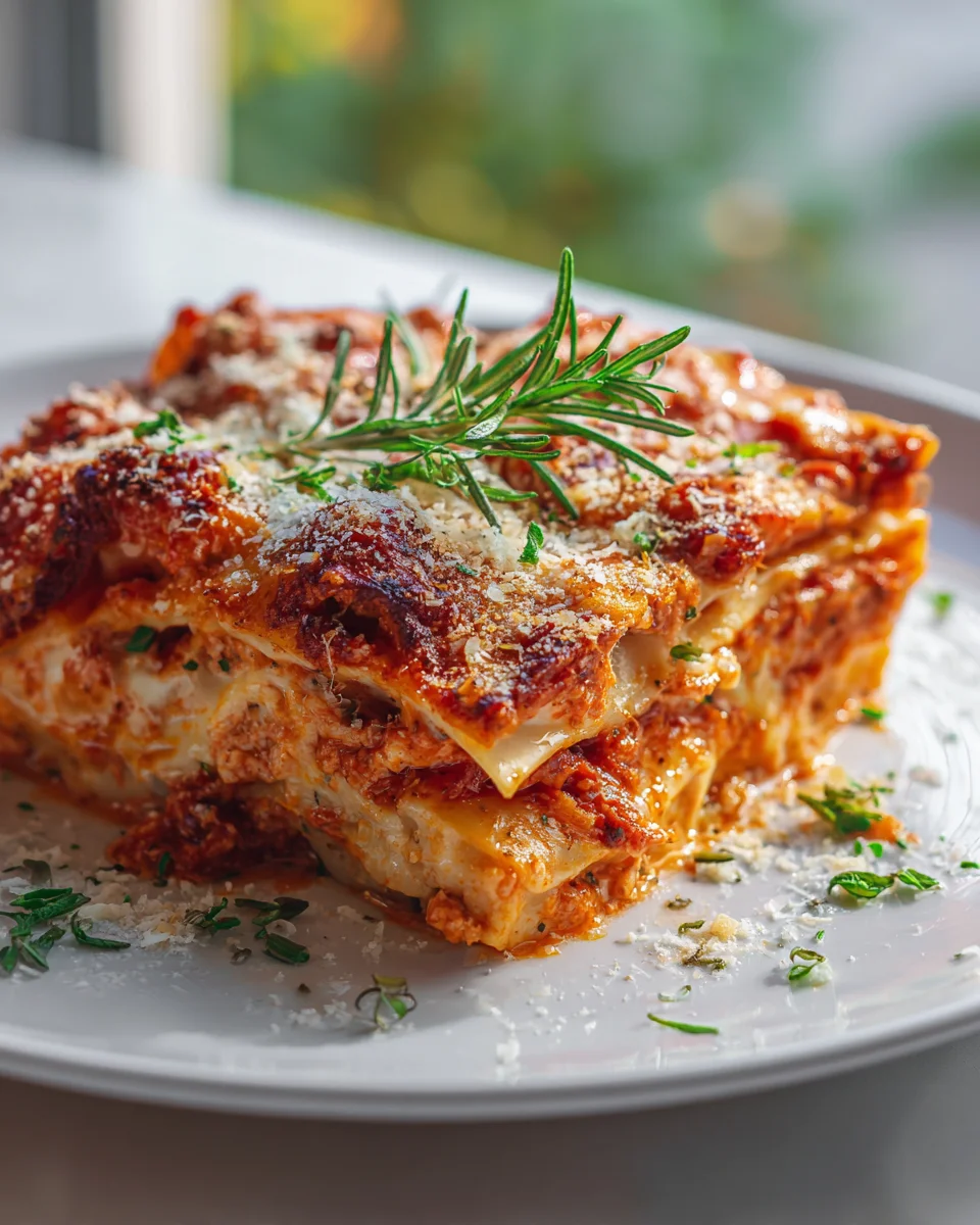 Saftige Hähnchen Lasagne Rezept: Schnell & unwiderstehlich
