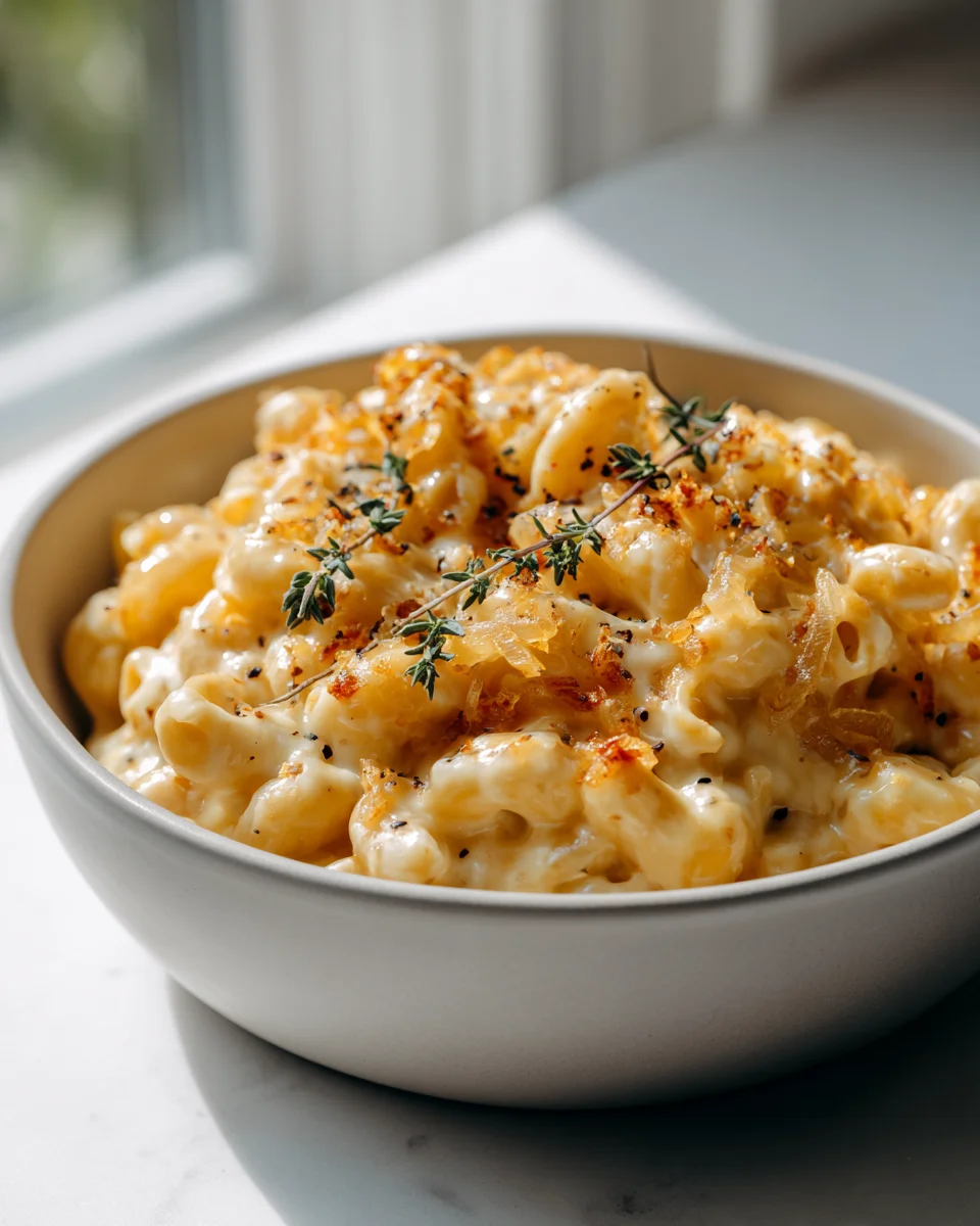 French Onion Soup Mac & Cheese: Das ultimative Geschmackserlebnis