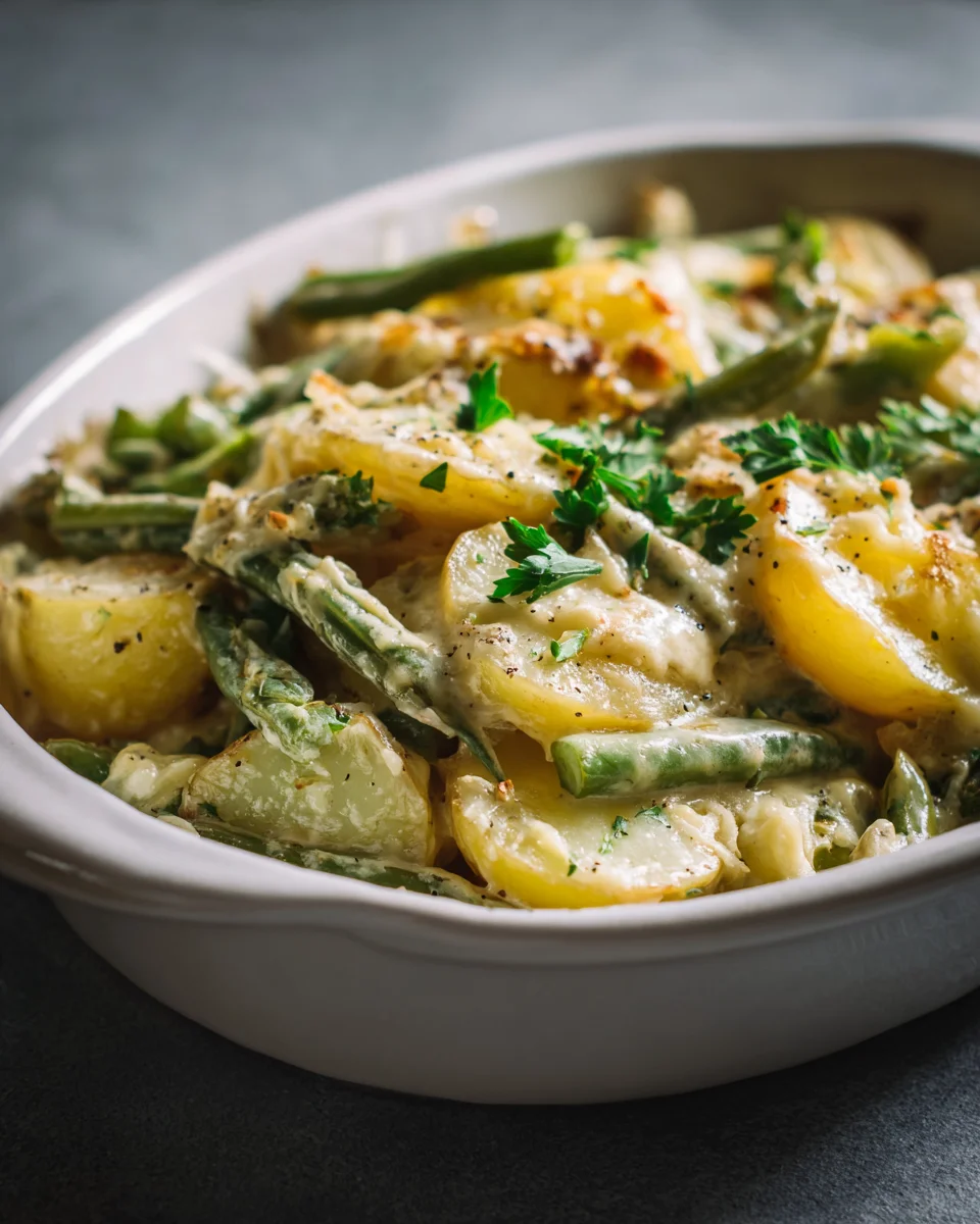 Honig-Senf Kartoffel-Bohnen-Auflauf: Dein neues Lieblingsessen