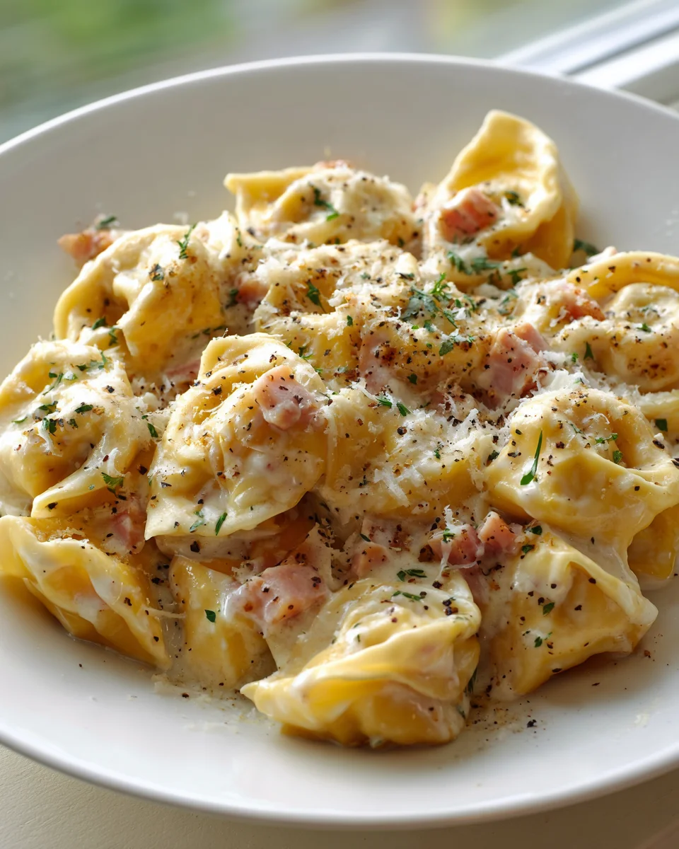 Leckere Tortellini Alla Panna – Cremiges Pasta Rezept genießen!