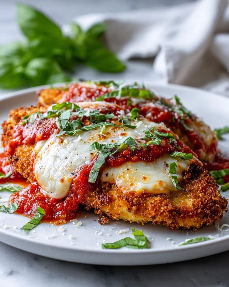 Knuspriges Baked Chicken Parmesan: Rezept für Genießer
