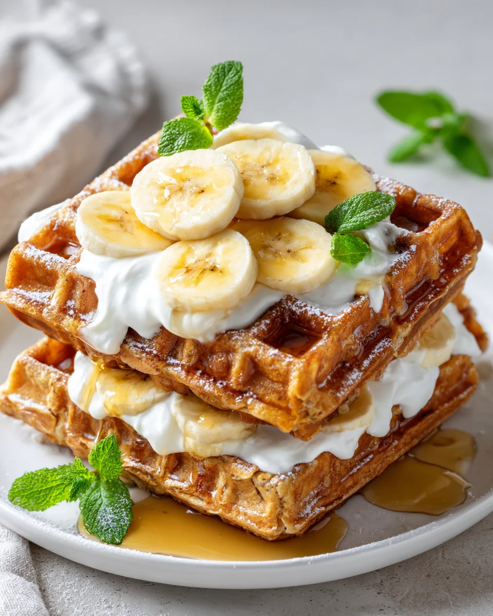 Leckere Banana Oatmeal Waffles: Dein neues Lieblingsrezept!
