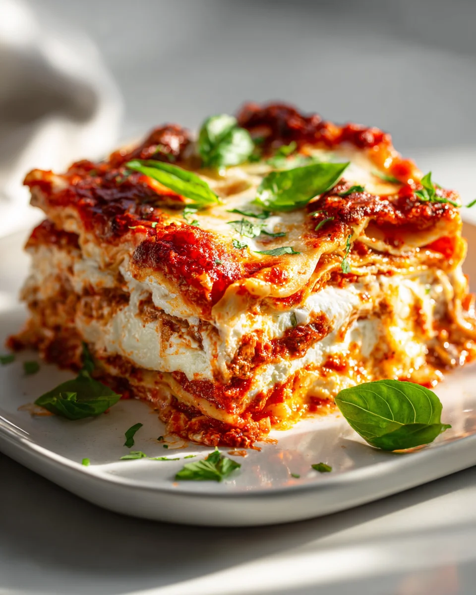 Lasagne ohne Vorkochen: Blitz-Blech-Lasagne, fix fertig!