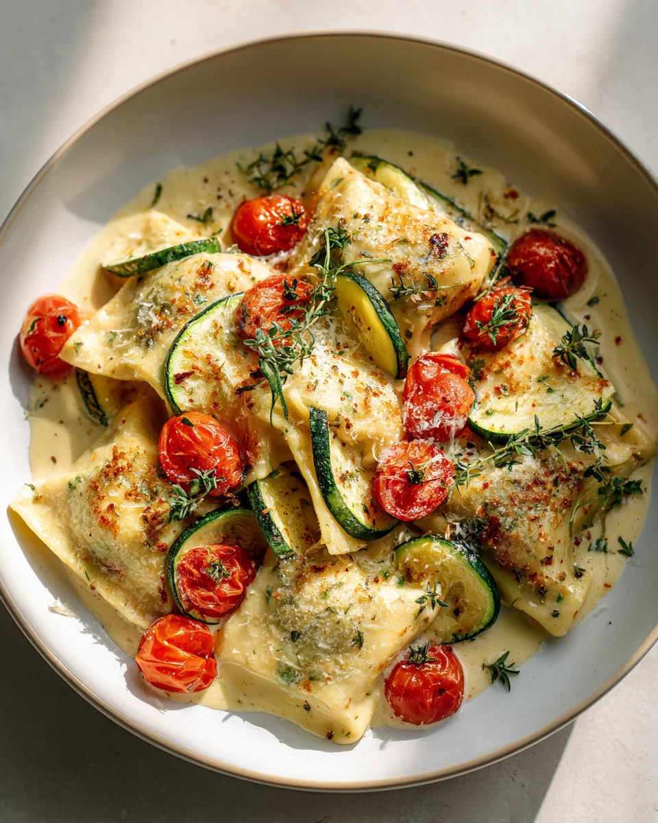 Cremige Maultaschenpfanne mit Zucchini & Tomaten: Dein Rezept