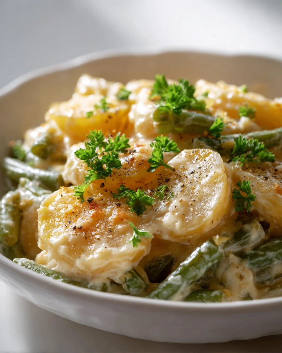 Honig-Senf Kartoffel-Bohnen-Auflauf: Dein neues Lieblingsessen