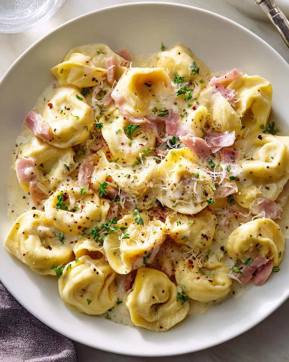 Leckere Tortellini Alla Panna – Cremiges Pasta Rezept genießen!