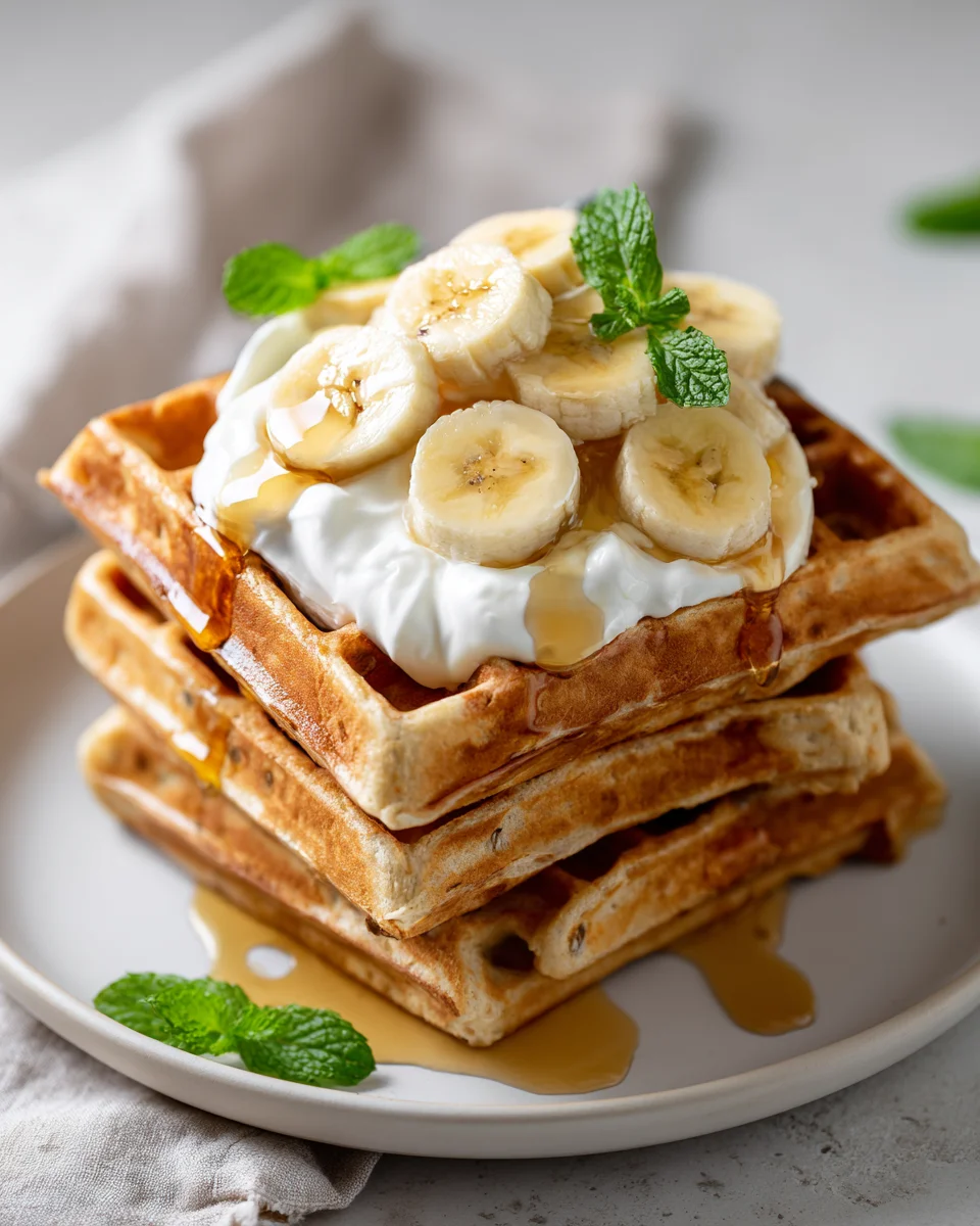Leckere Banana Oatmeal Waffles: Dein neues Lieblingsrezept!