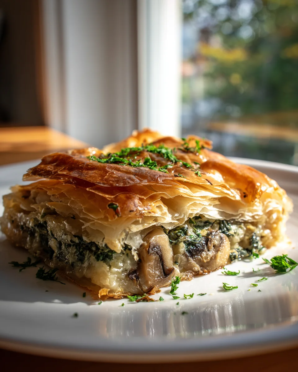 Rezept: Spinat-Pilz Börek – Alkoholfreier Genuss!