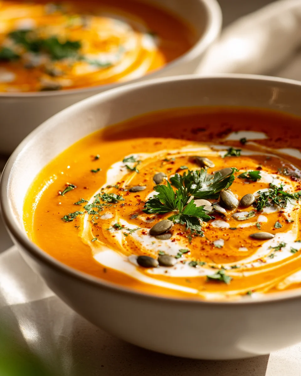 Cremige Vegane Kürbissuppe: Einfaches Rezept schnell gemacht!