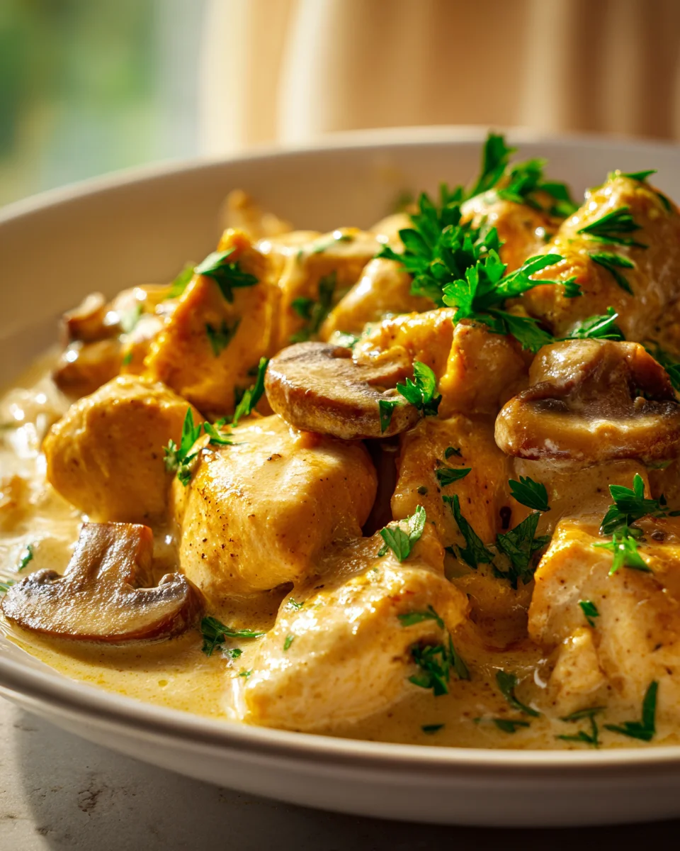 Rich Chicken Stroganoff: Einfach, cremig & unwiderstehlich!