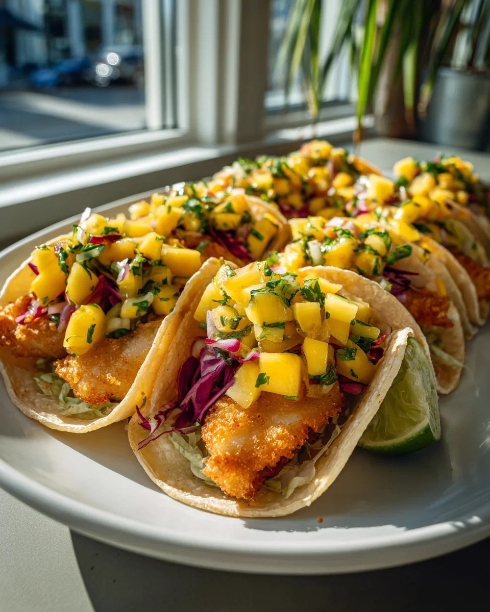 Taco Tuesday: Baja Fish Tacos mit fruchtiger Mango Salsa