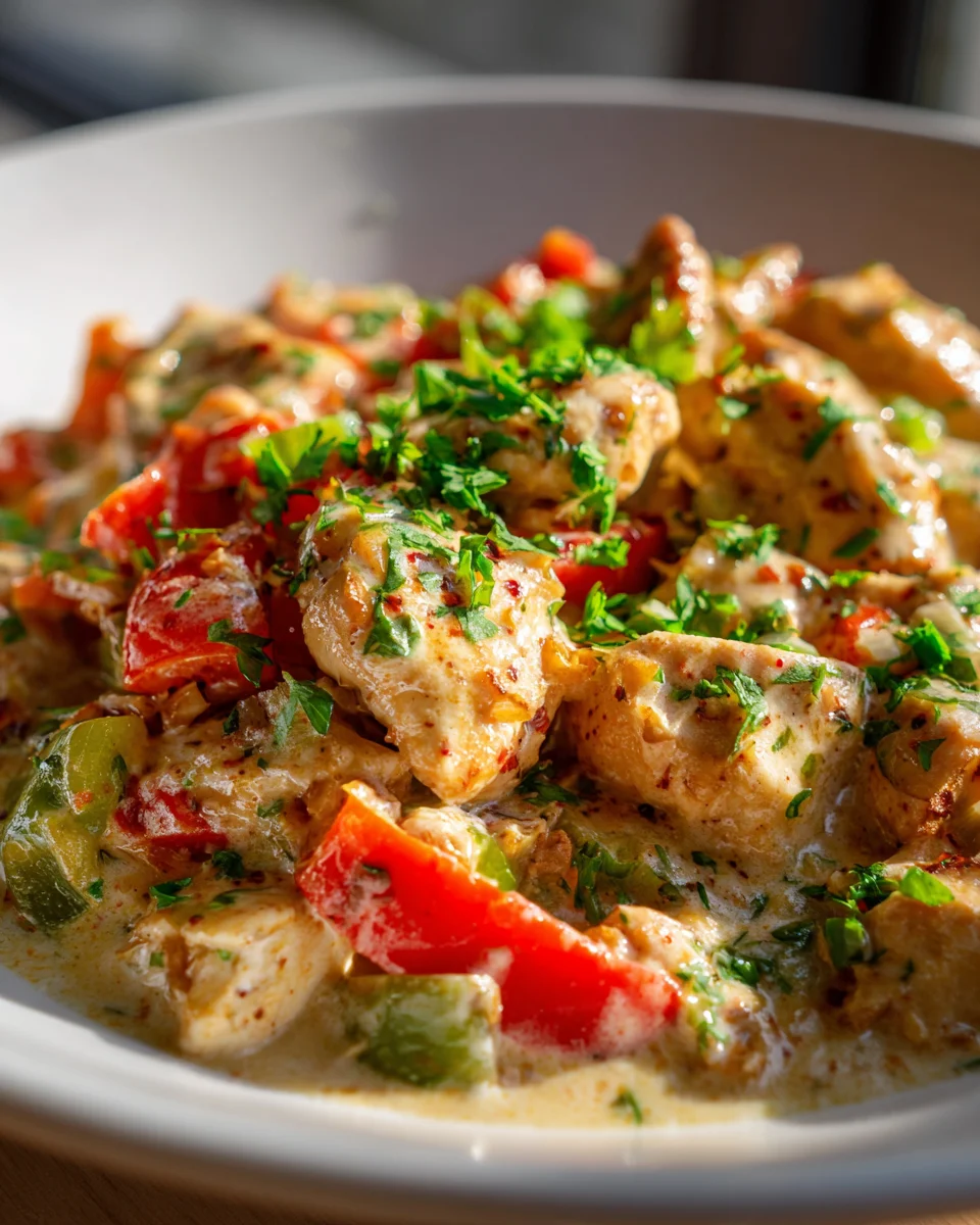 Cremiges Kokos-Hähnchen Pfannengericht: Schnell, einfach, köstlich!