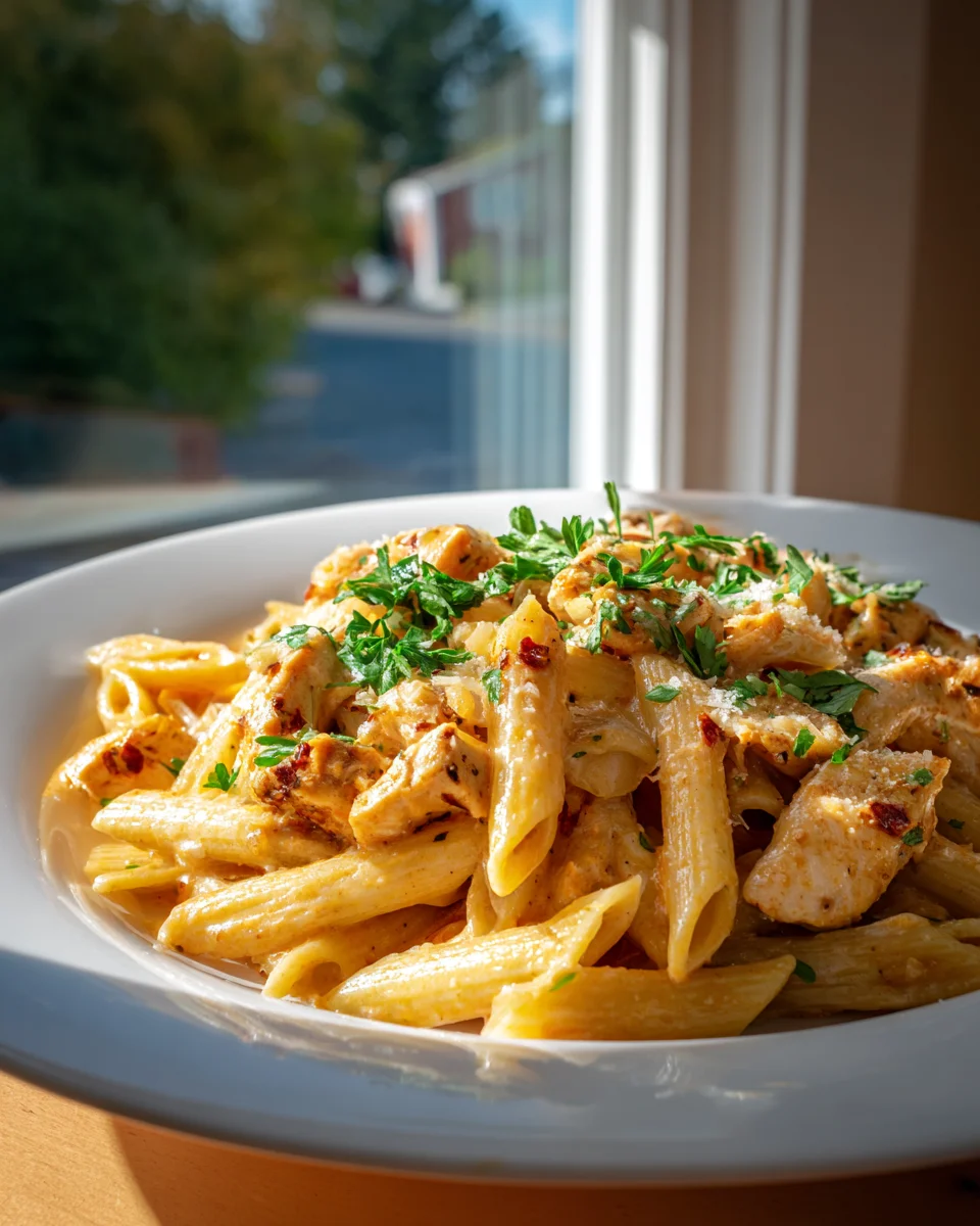 Cowboy Butter Hähnchen-Pasta: Herzhaft & Cremig Lecker!