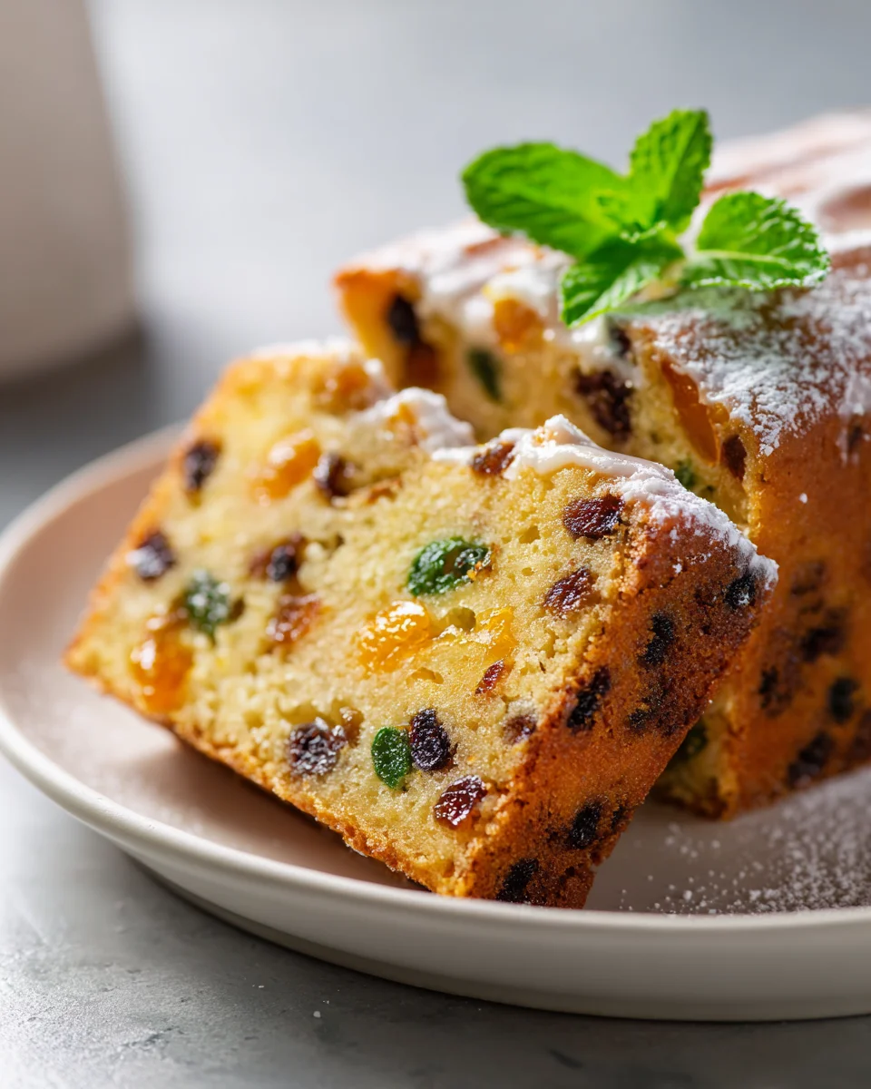 Klassischer Früchte-Dessertlaib: Saftig & unwiderstehlich