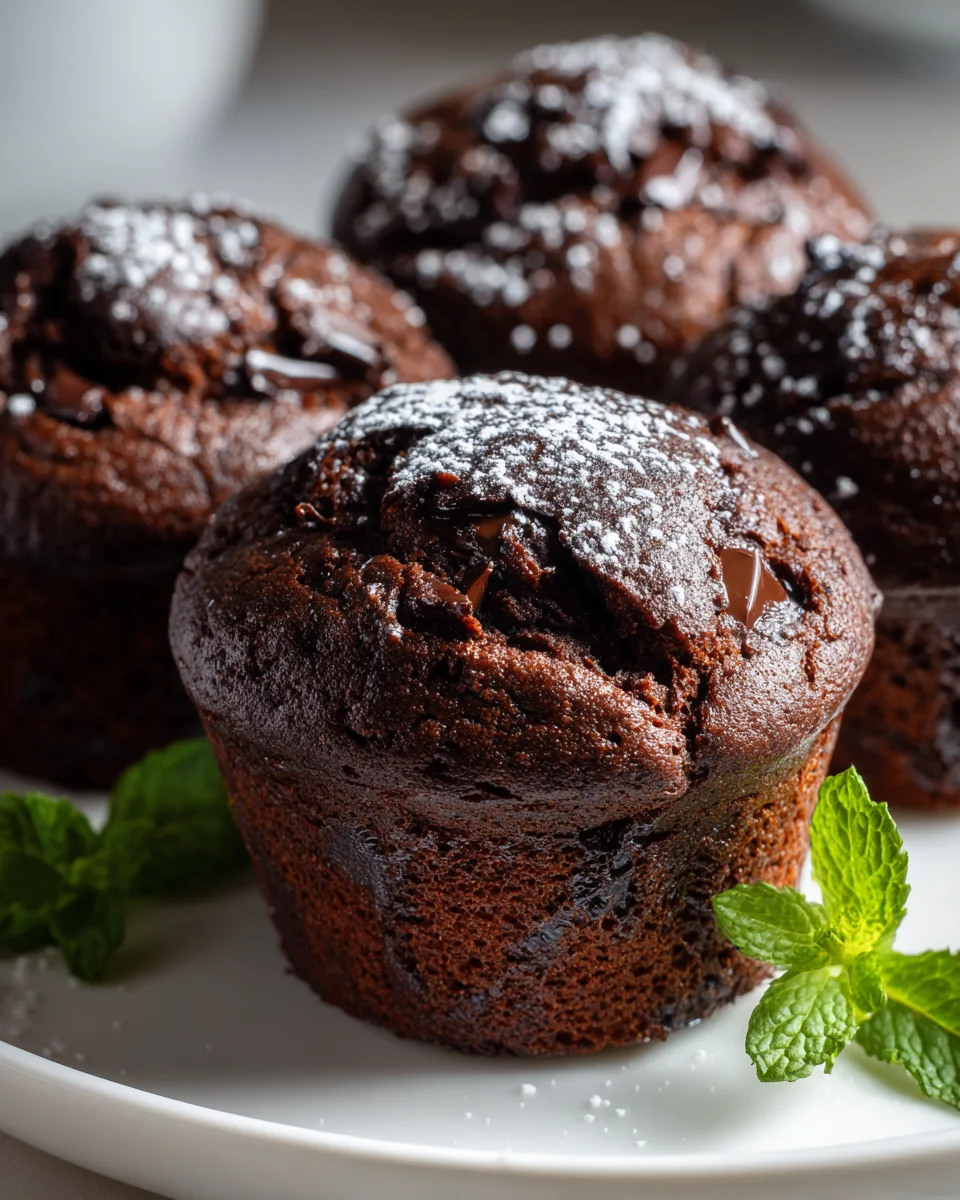 Schoko Muffins mit Schokoladenstückchen: Dein Glück im Becher
