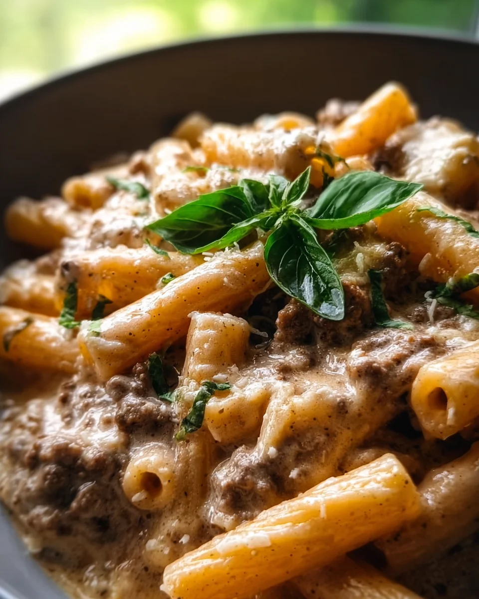 High Protein Creamy Beef Pasta – Ultimatives Rezept für Genießer!