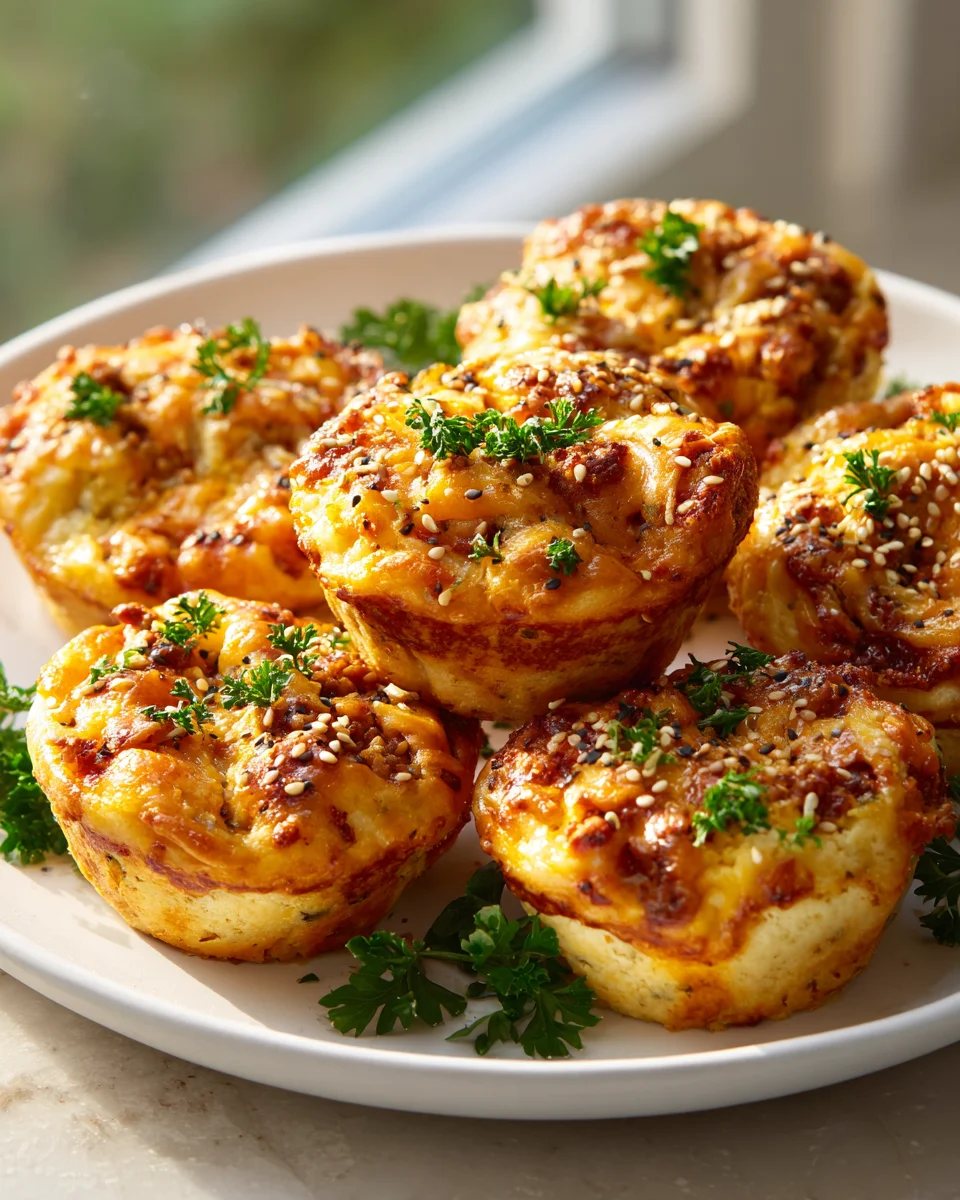 Cheeseburger Muffins: Herzhaft-süßes Party-Rezept für Kids