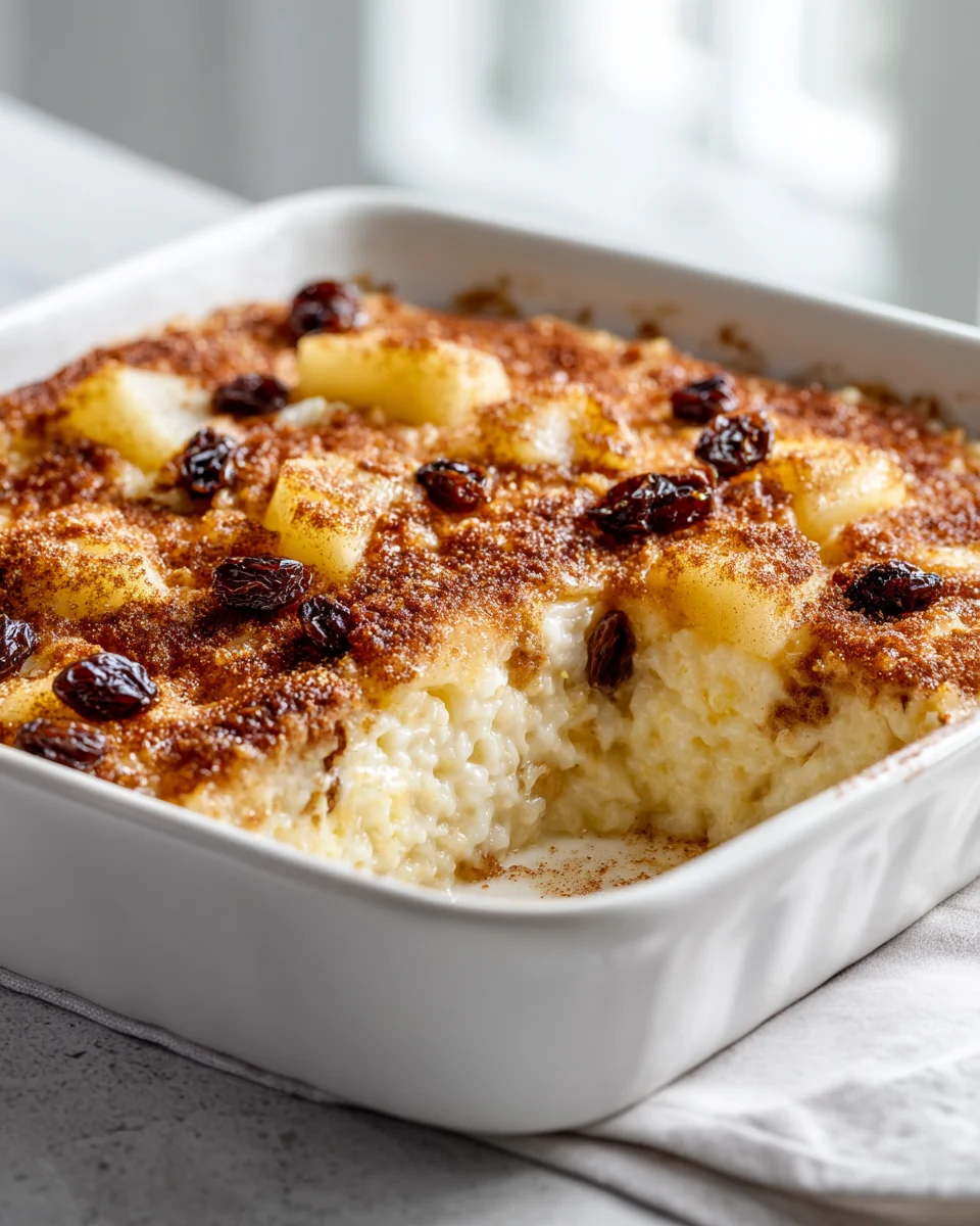 Perfekter Milchreisauflauf mit Äpfeln – Einfach & Lecker!