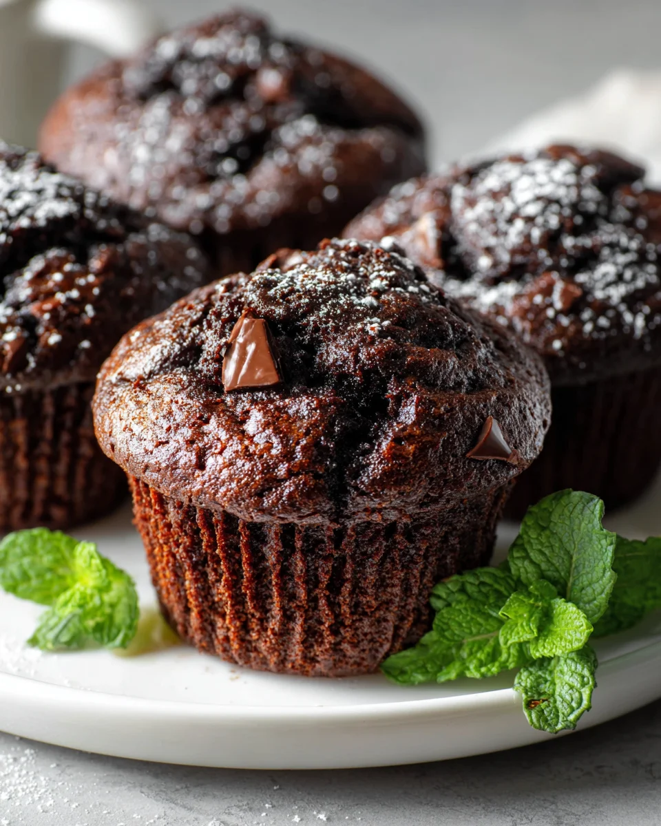 Schoko Muffins mit Schokoladenstückchen: Dein Glück im Becher