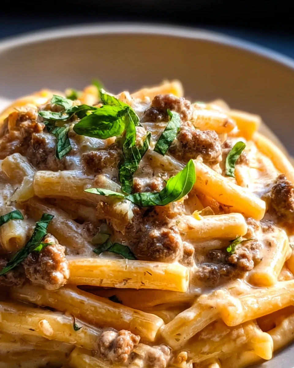 High Protein Creamy Beef Pasta – Ultimatives Rezept für Genießer!