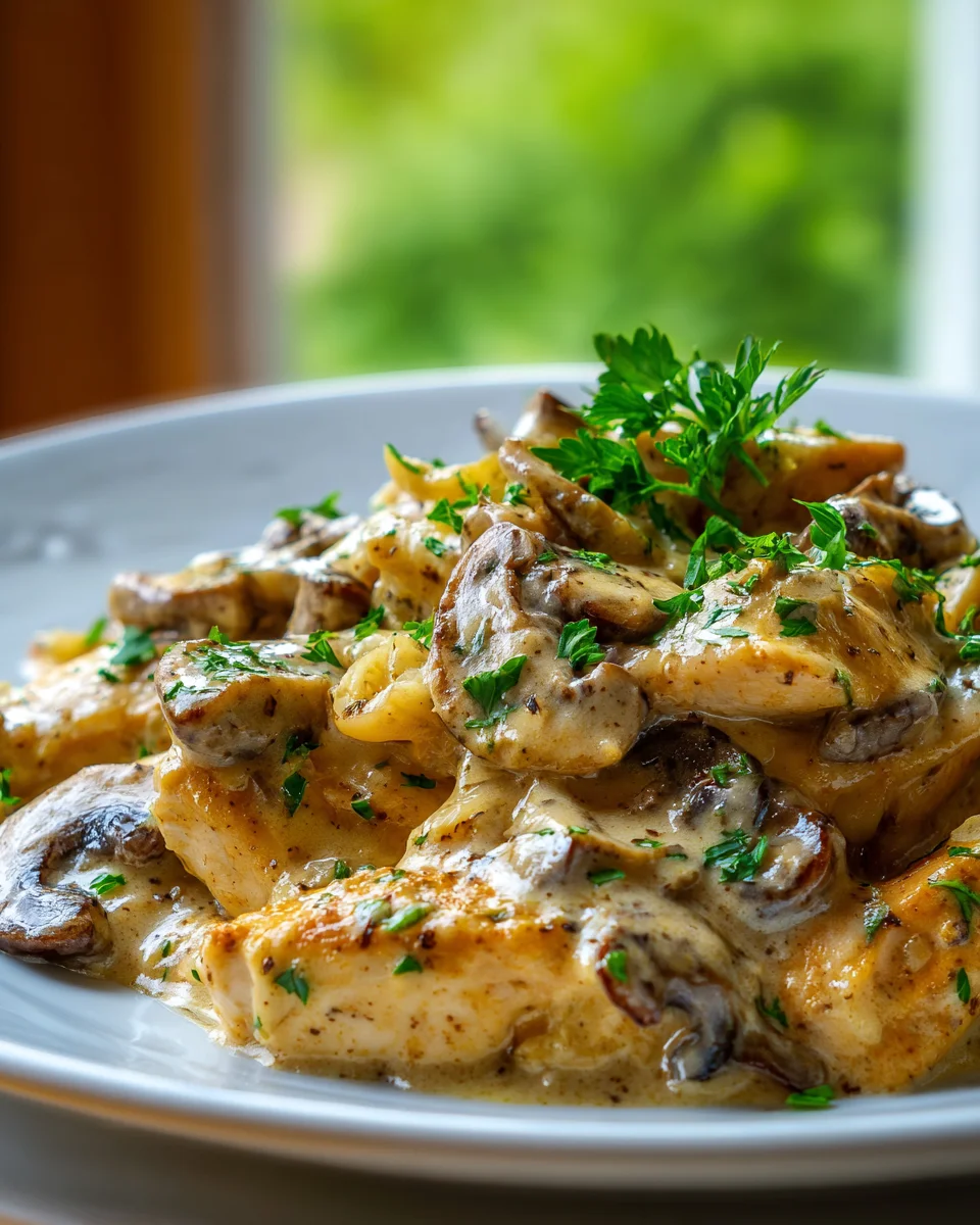 Rich Chicken Stroganoff: Einfach, cremig & unwiderstehlich!