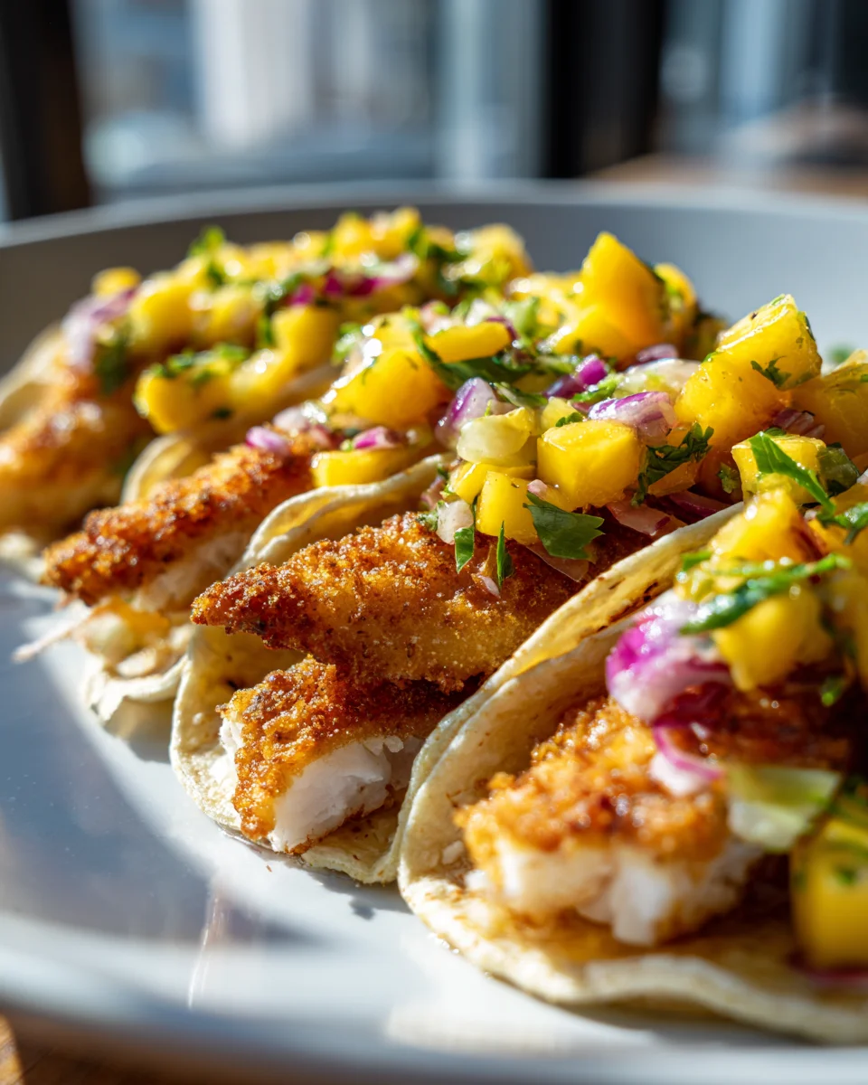 Taco Tuesday: Baja Fish Tacos mit fruchtiger Mango Salsa