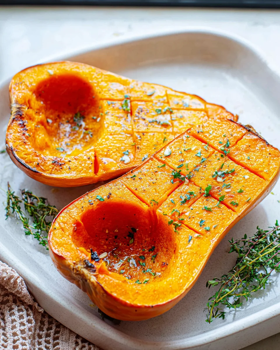 Butternut Kürbis aus dem Ofen: Einfach und Lecker!