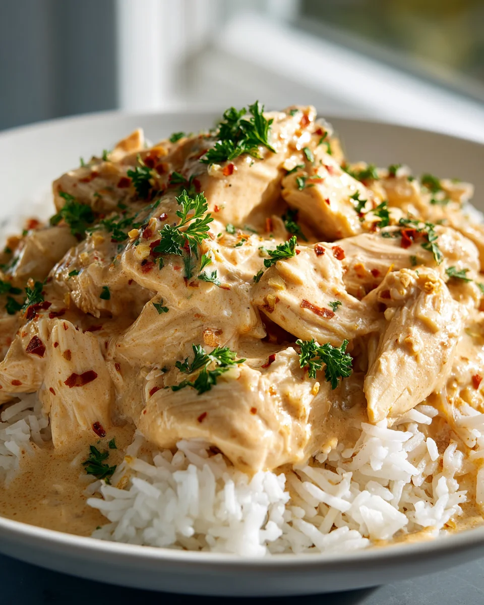 Unwiderstehliches Schongarer Angel Chicken Rezept für dich!