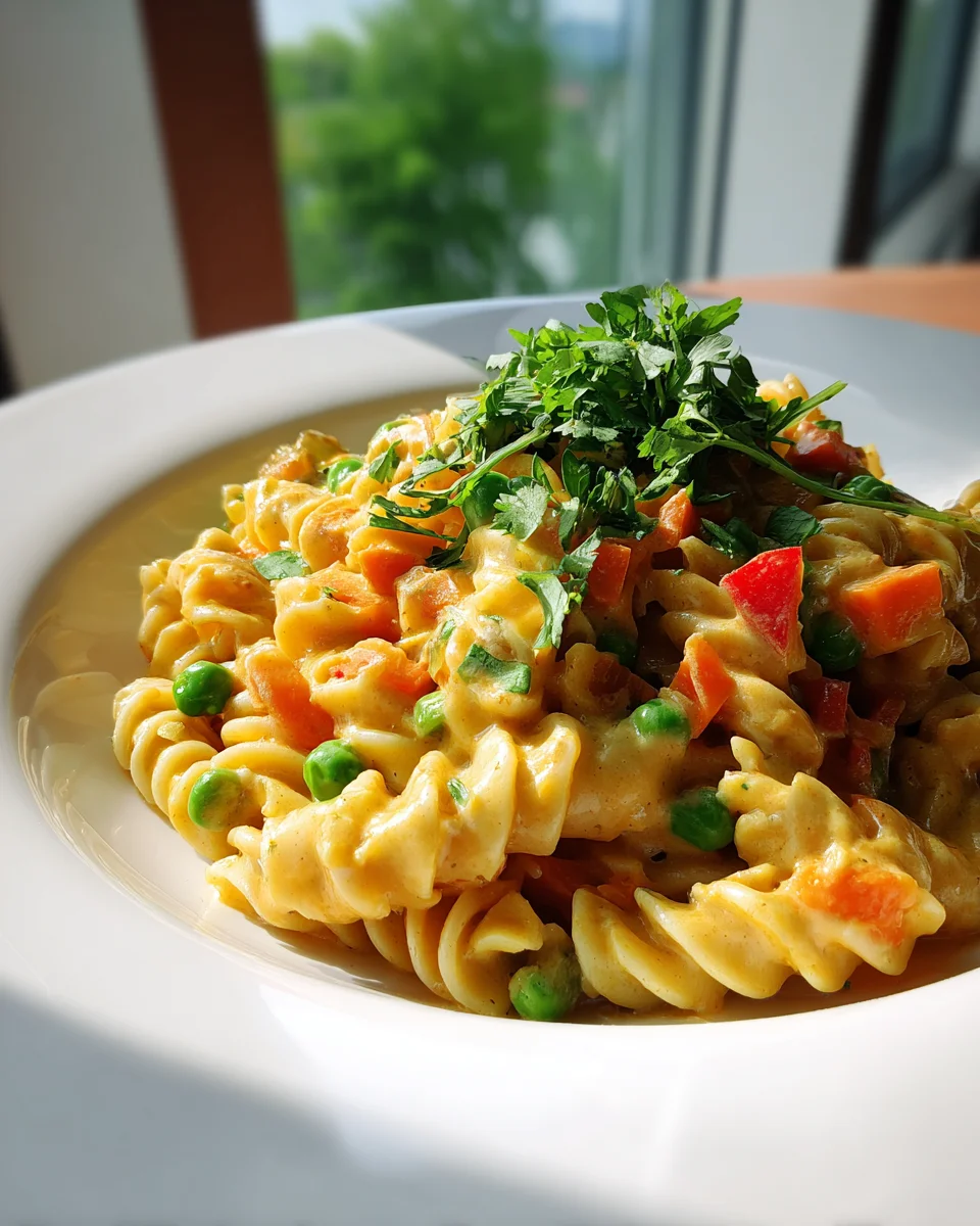 Cremige Nudeln Mit Currysosse: Dein einfaches Lieblingsrezept!