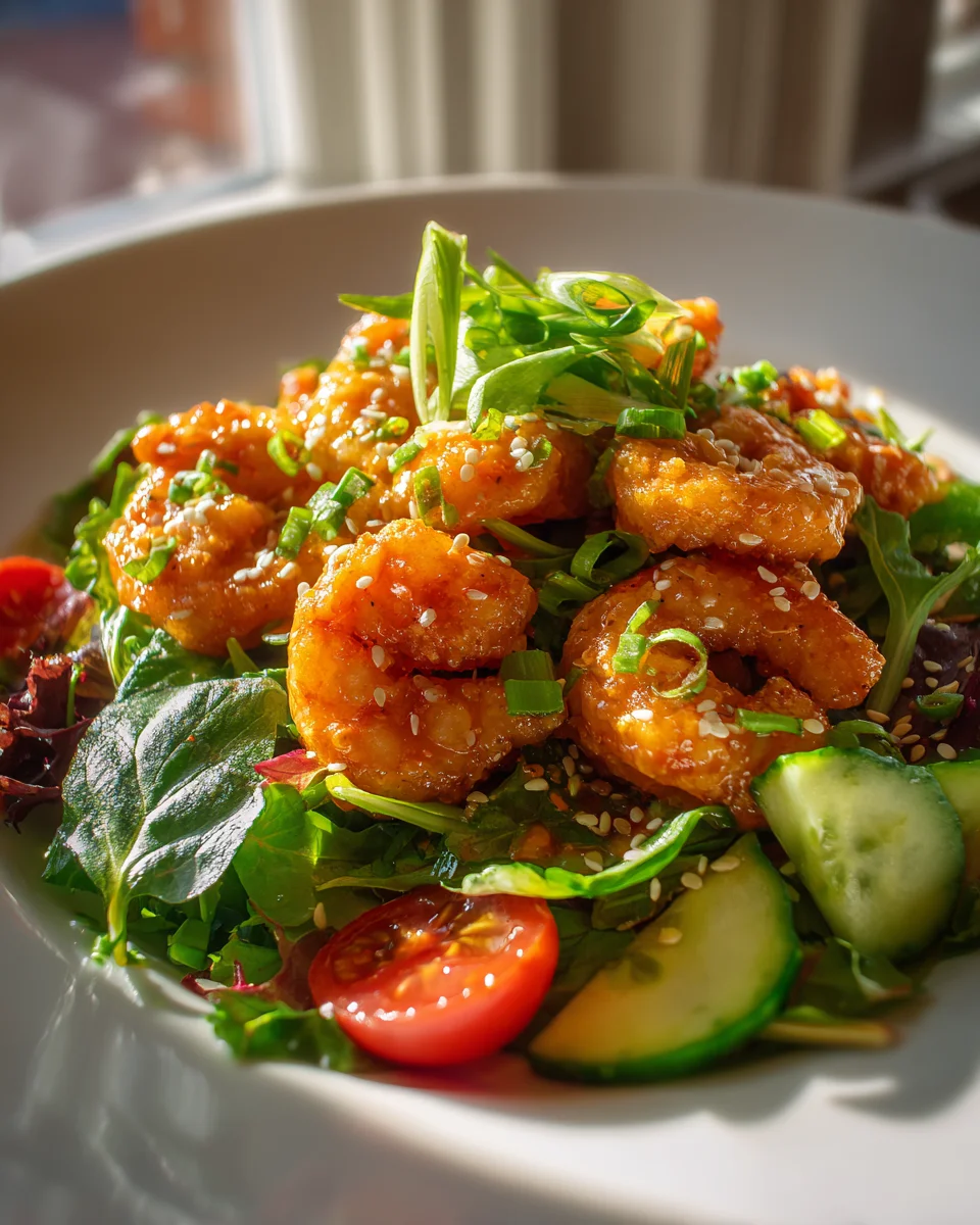 Low Carb Bang Bang Garnelen: Leichtes Salat-Rezept