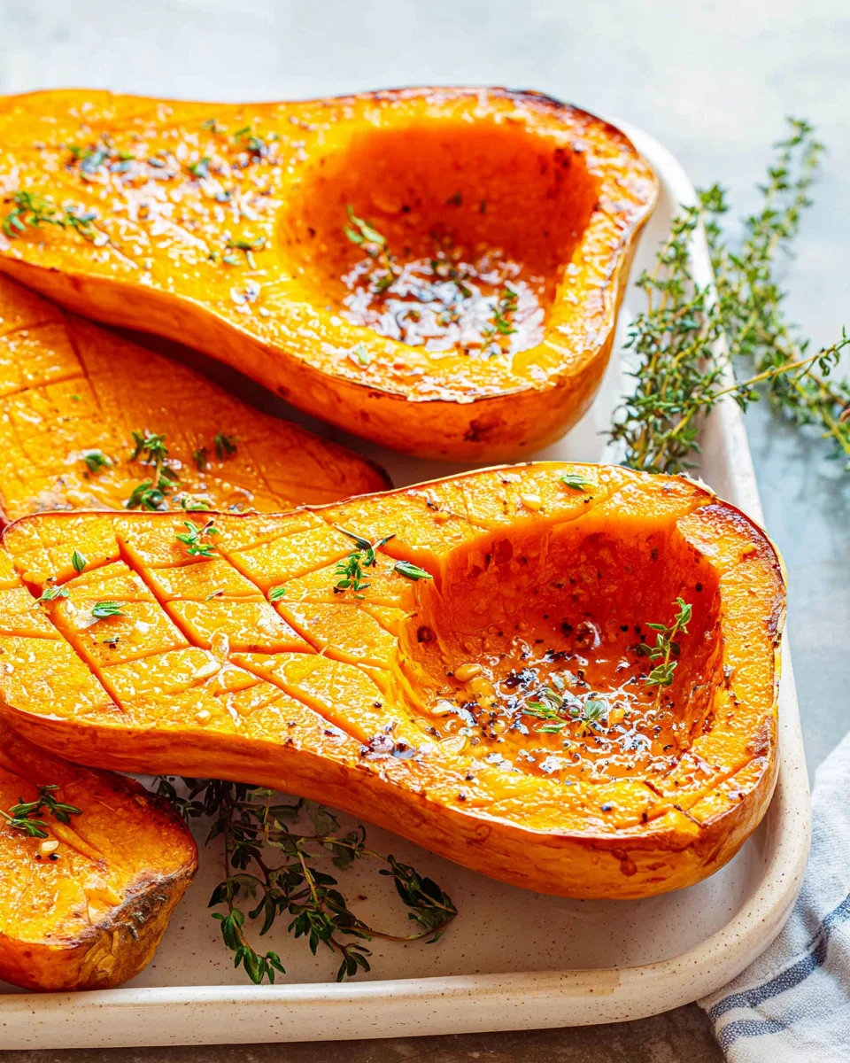 Butternut Kürbis aus dem Ofen: Einfach und Lecker!
