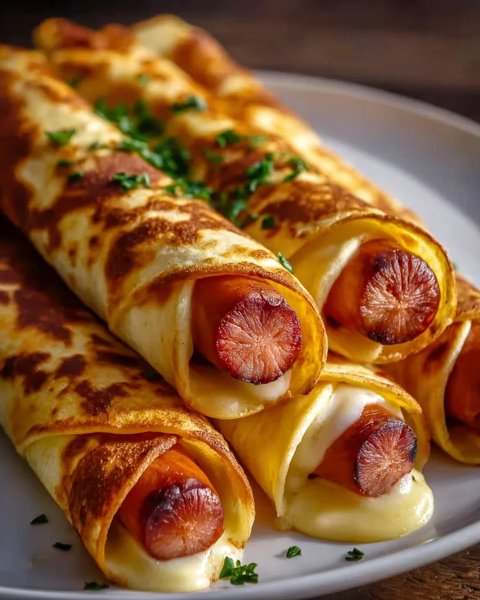 Gebackene Hot Dogs in Tortilla Teig – Ein Genuss für alle!