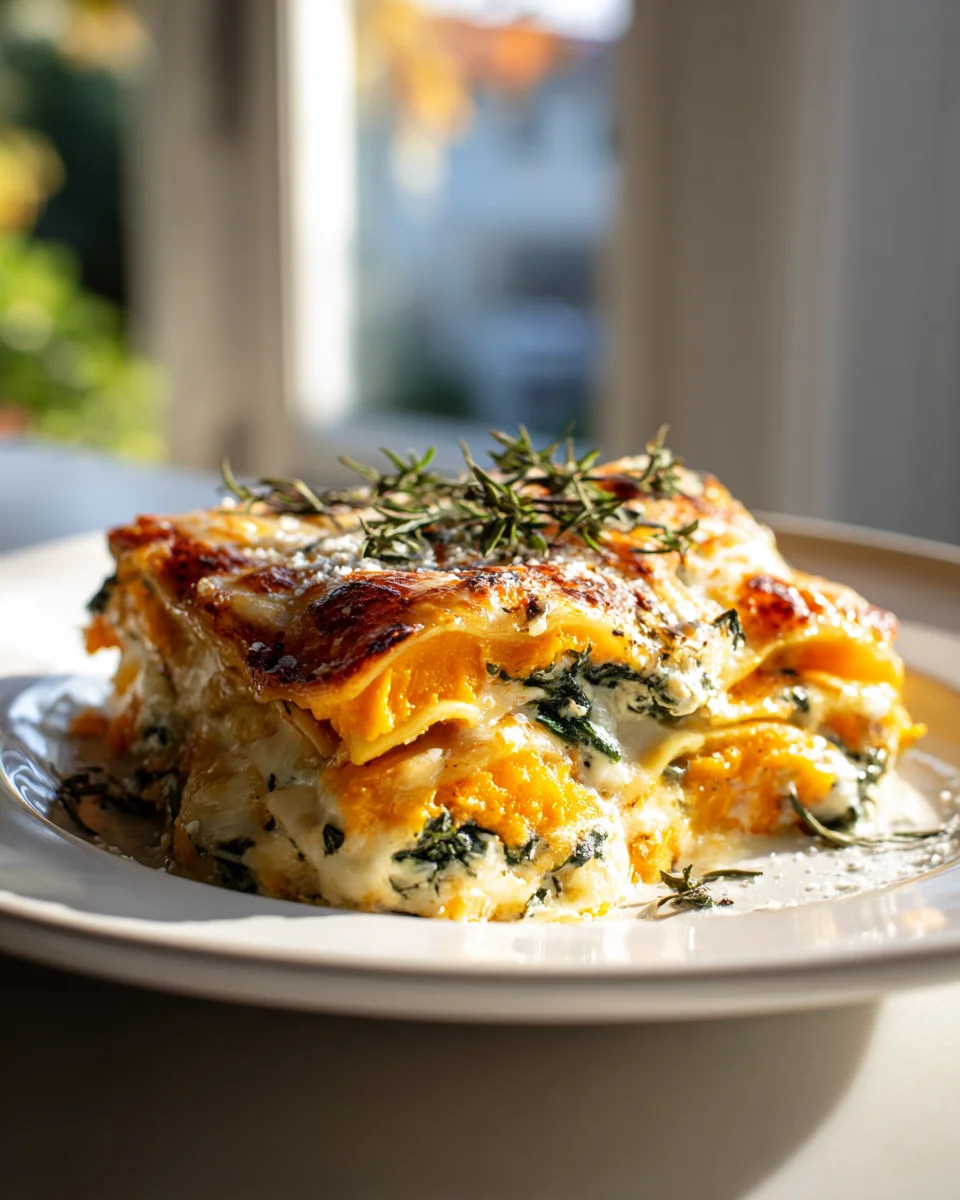 Kürbis Lasagne mit Mozzarella: Einfach & Schnell Ofenfertig!