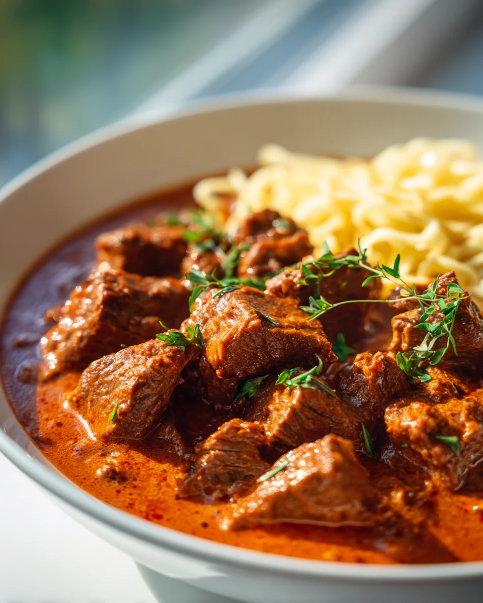 Deutsches Gulasch Rezept: Klassisch, Herzhaft & Echt Lecker