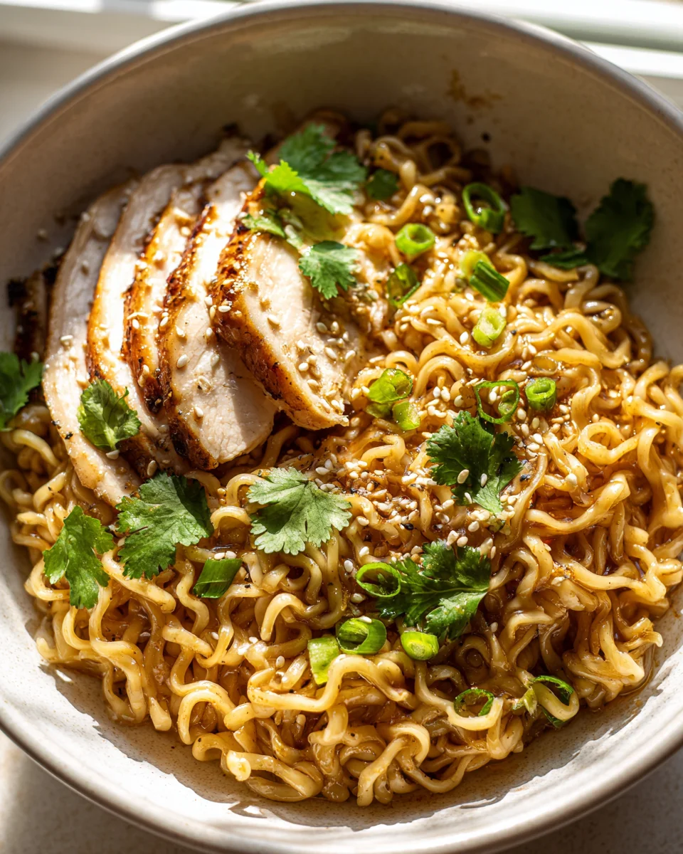 Cremige Knoblauchbutter Ramen Nudeln: Dein schnelles Lieblingsgericht!