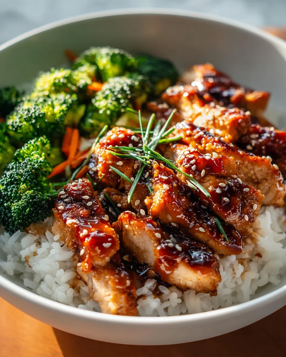 Sticky Chicken Bowls: Schnelles und schmackhaftes Abendessen