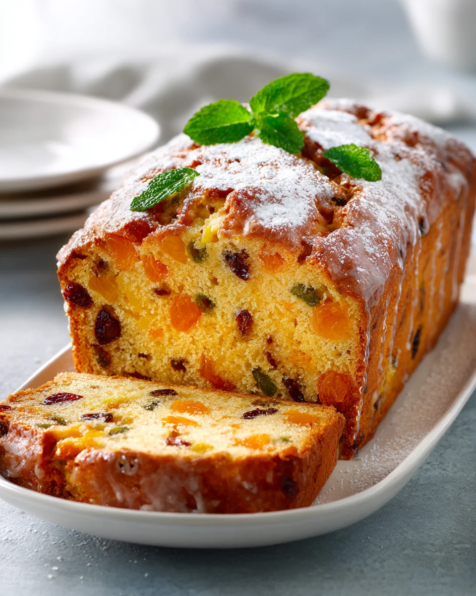 Klassischer Früchte-Dessertlaib: Saftig & unwiderstehlich